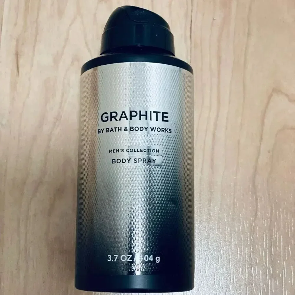 Bath & Body Works Lot of 3 Graphite Men’s Collection Body Spray Bergamot Woods